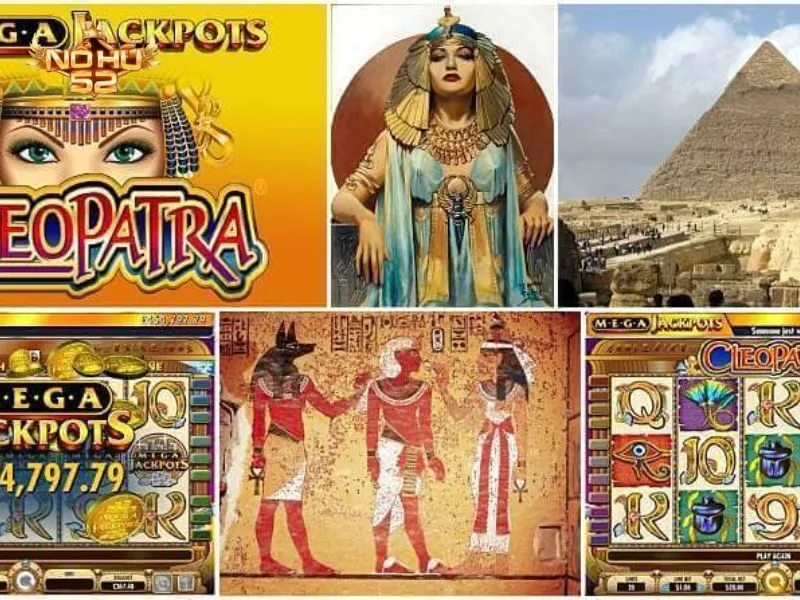 Cleopatra Mega Jackpot chơi vui thắng lớn