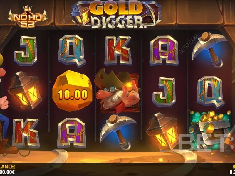 Gold Digger là game nổ hũ chủ đề đào vàng