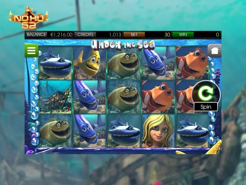Khám phá dưới biển sâu cùng nổ hũ Under the Sea