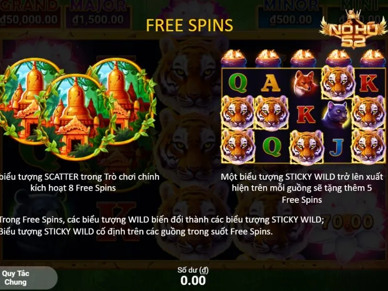 Biểu tượng Free Spin nhận lượt quay miễn phí