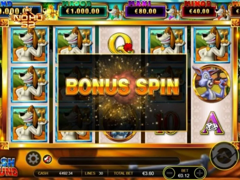 Cash Hound là nổ hũ chủ đề hài hước