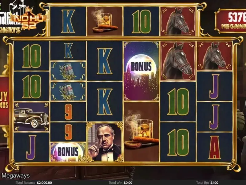 Godfather Capos & Foes Slot về chủ đề Bố Già