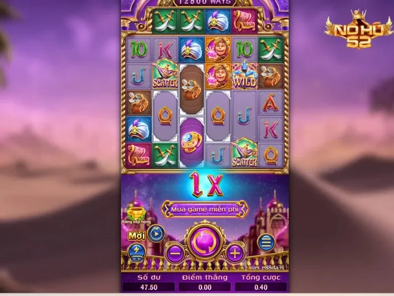 Nổ hũ thần đèn với các combo chiến thắng