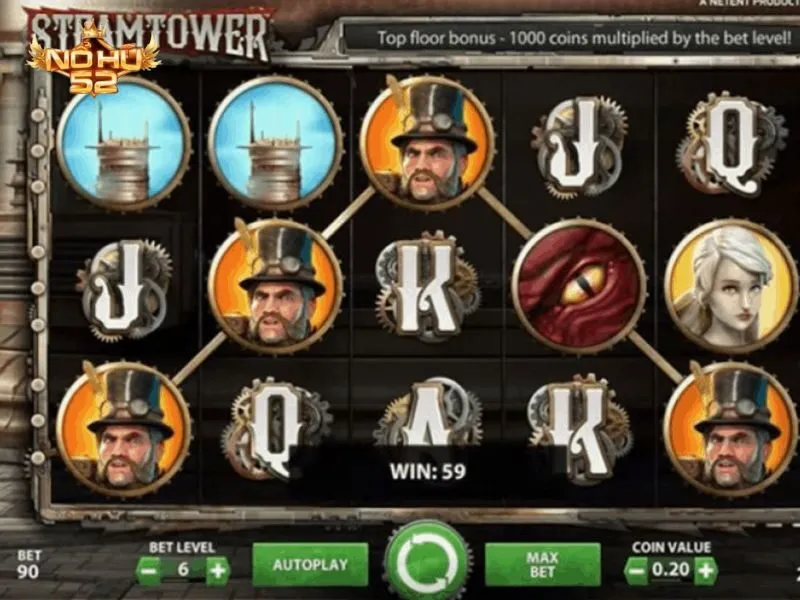 Steam Tower tái hiện lại thời đại Victoria