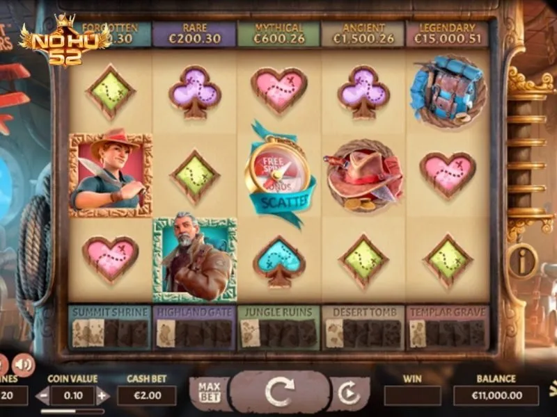 Thám hiểm thành phố chìm trong Jackpot Riders