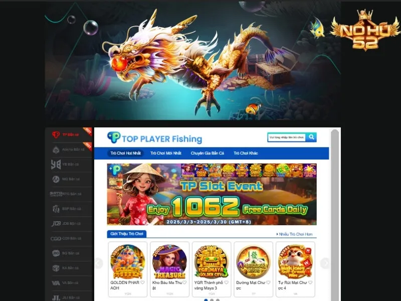 Tìm hiểu chung về tựa game bắn cá Nohu52